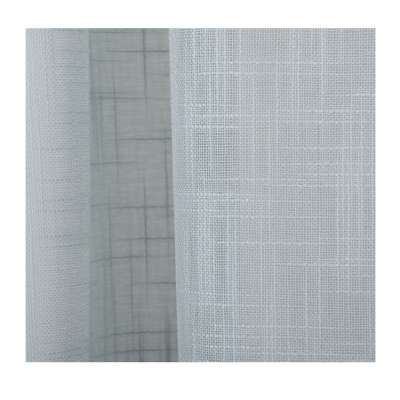 BSCI Certification suisse free sample home textile 100% spun polyester curtain sheer voile fabrics for curtains